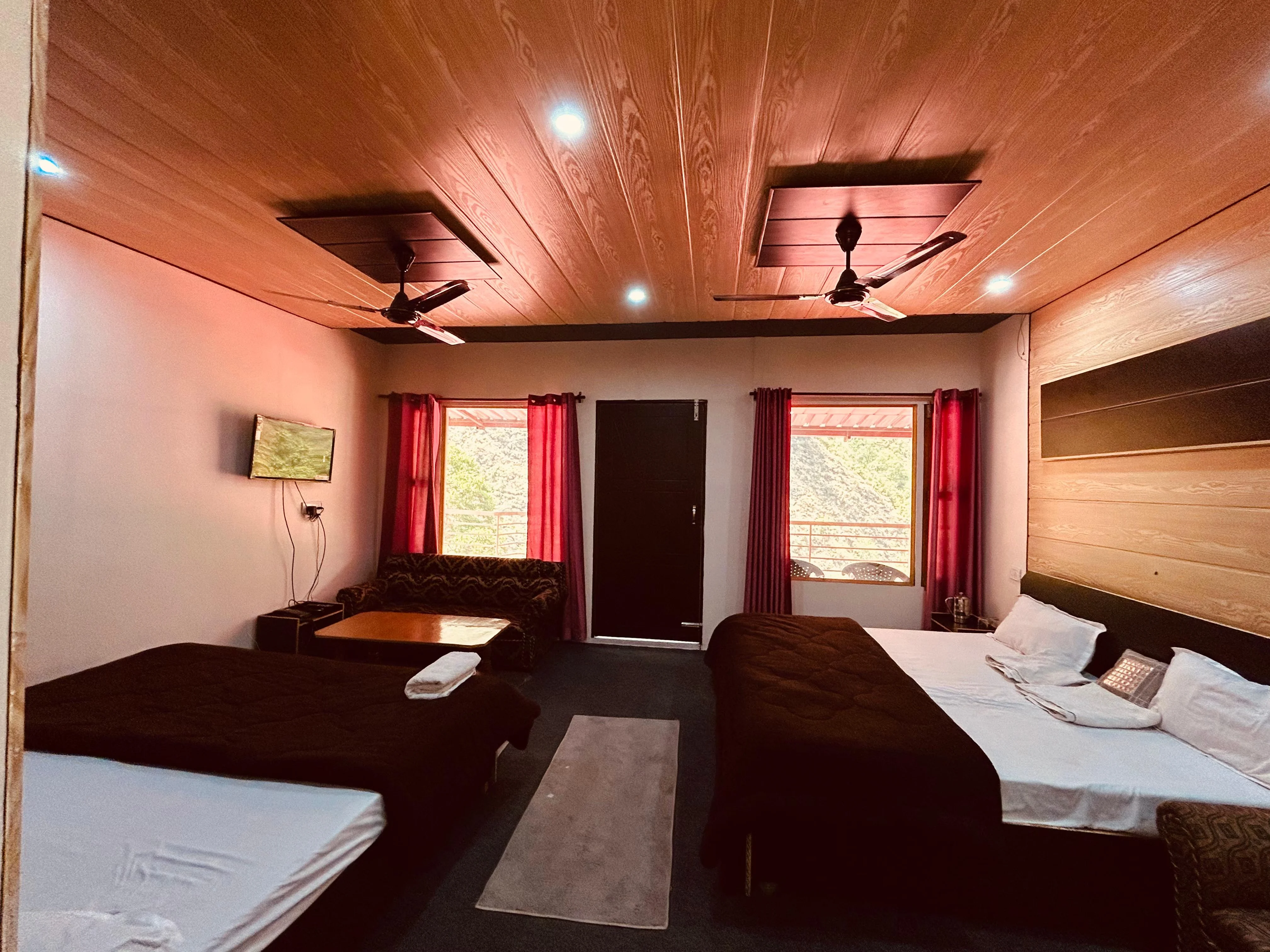 Super Deluxe Mountain View Room at Kedar Valley Resort
